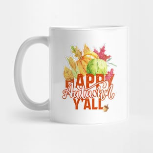 Happy Autumn y'all Mug